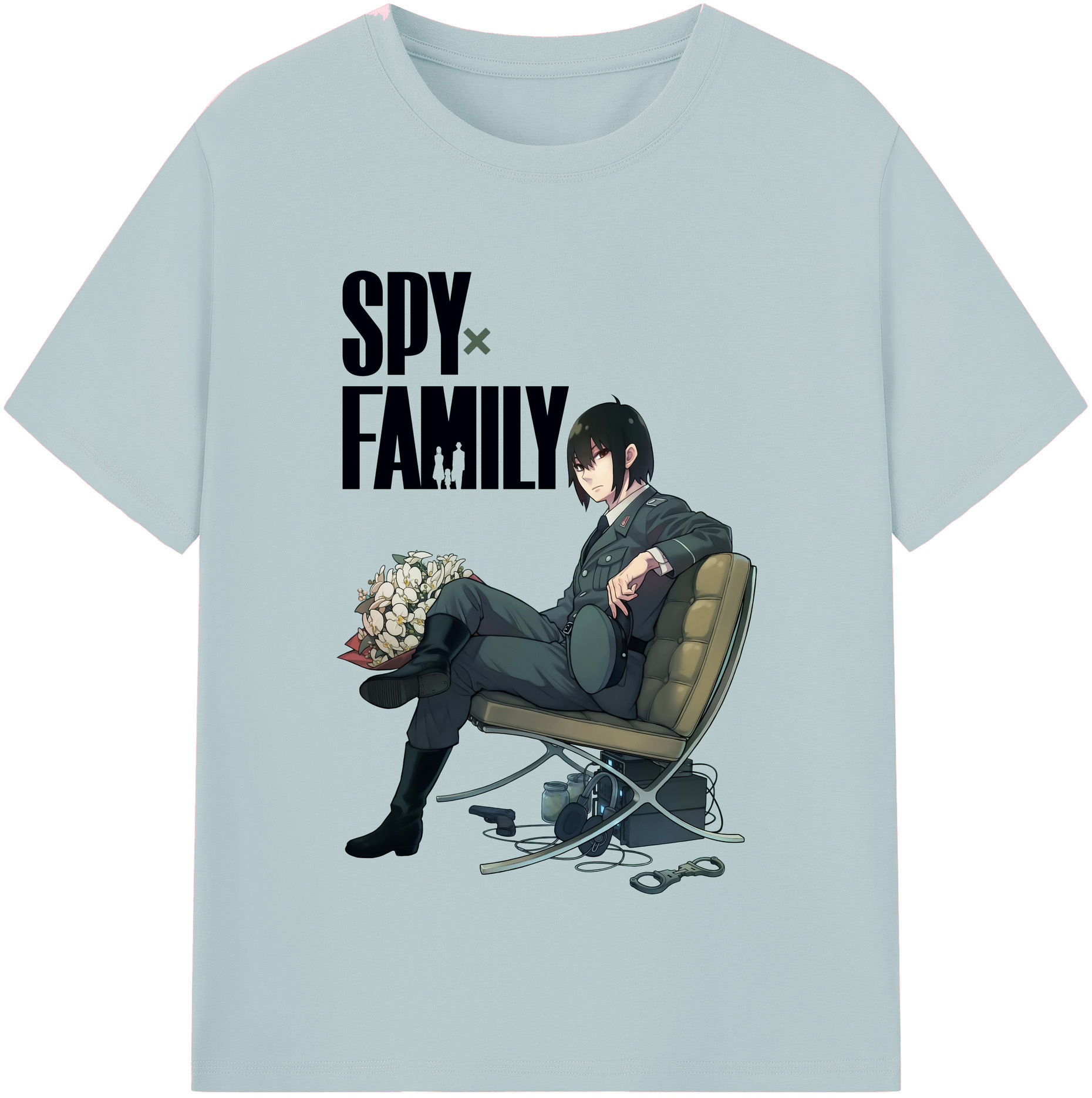 （画像用） SPY×FAMILY间谍家家酒 綿100％半袖Tシャツ（フロントプリント）
